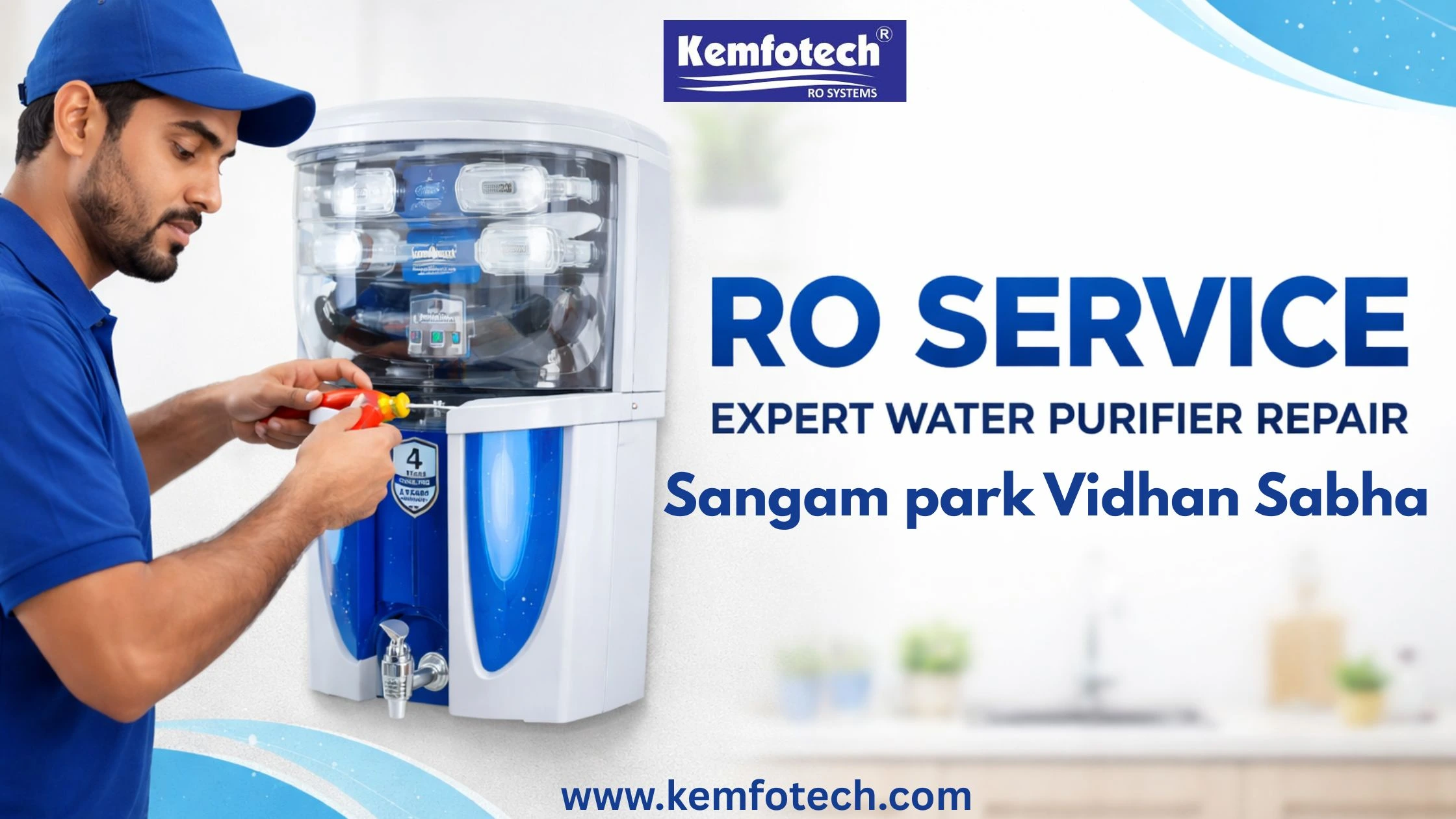 RO Water Purifier Repair Service IN SANGAM PARK