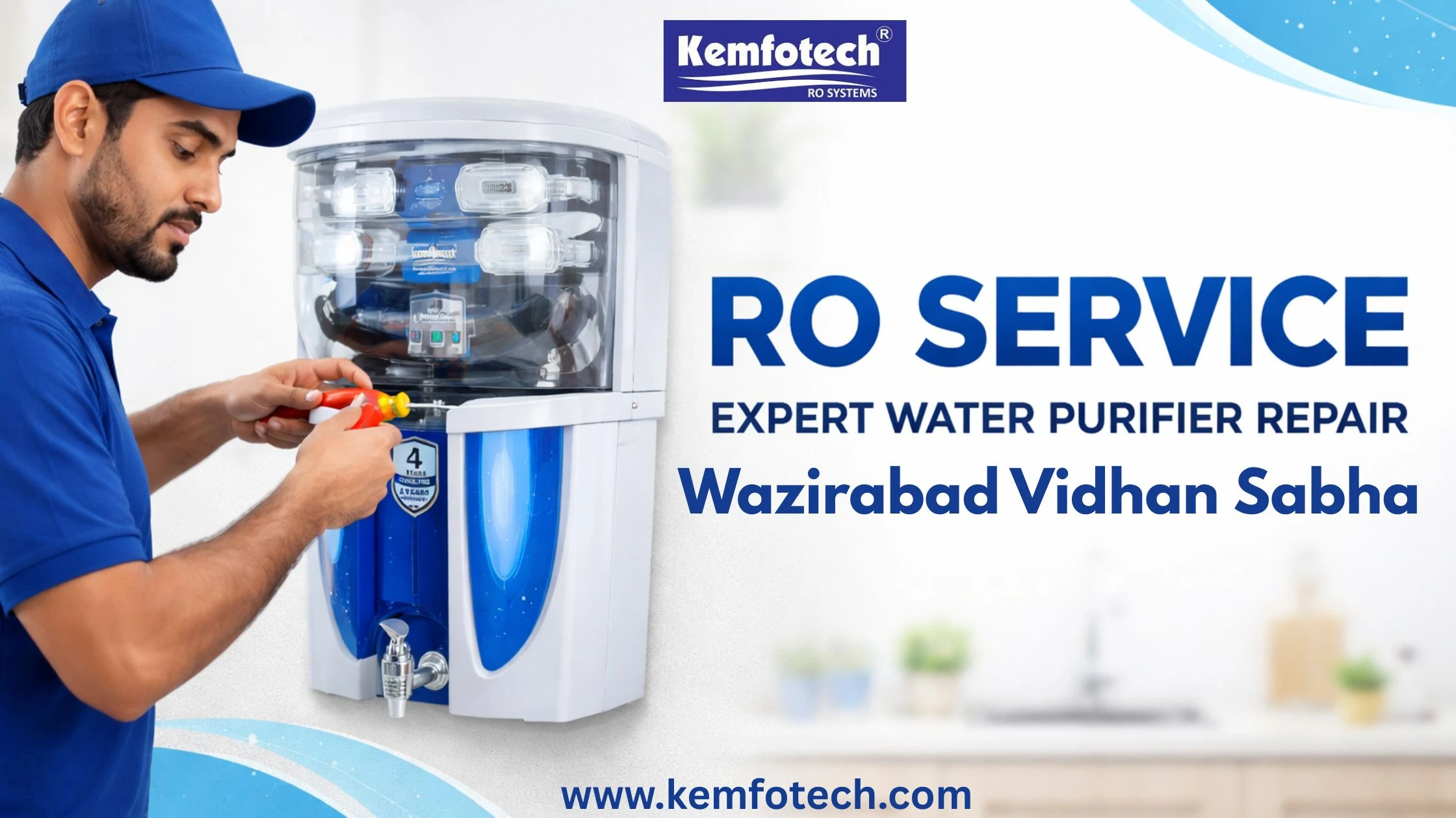 RO Water Purifier Repair Service in Wazirpur Vidhan Sabha