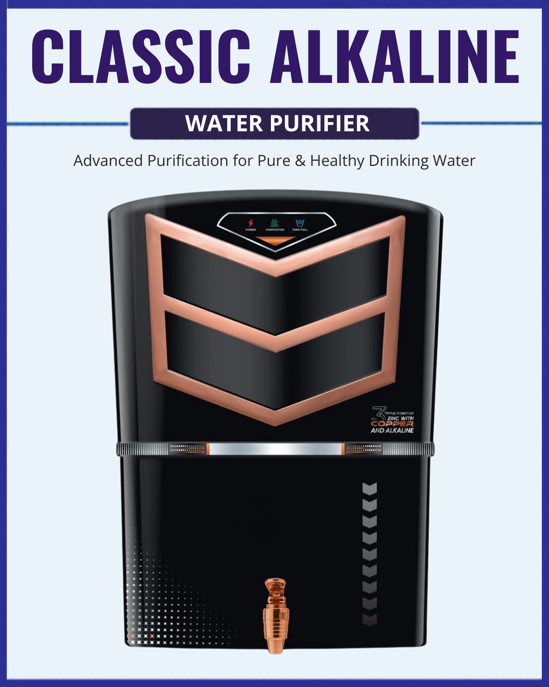 Classic Alkaline RO Water Purifier in Delhi - Kemfotech RO Systems