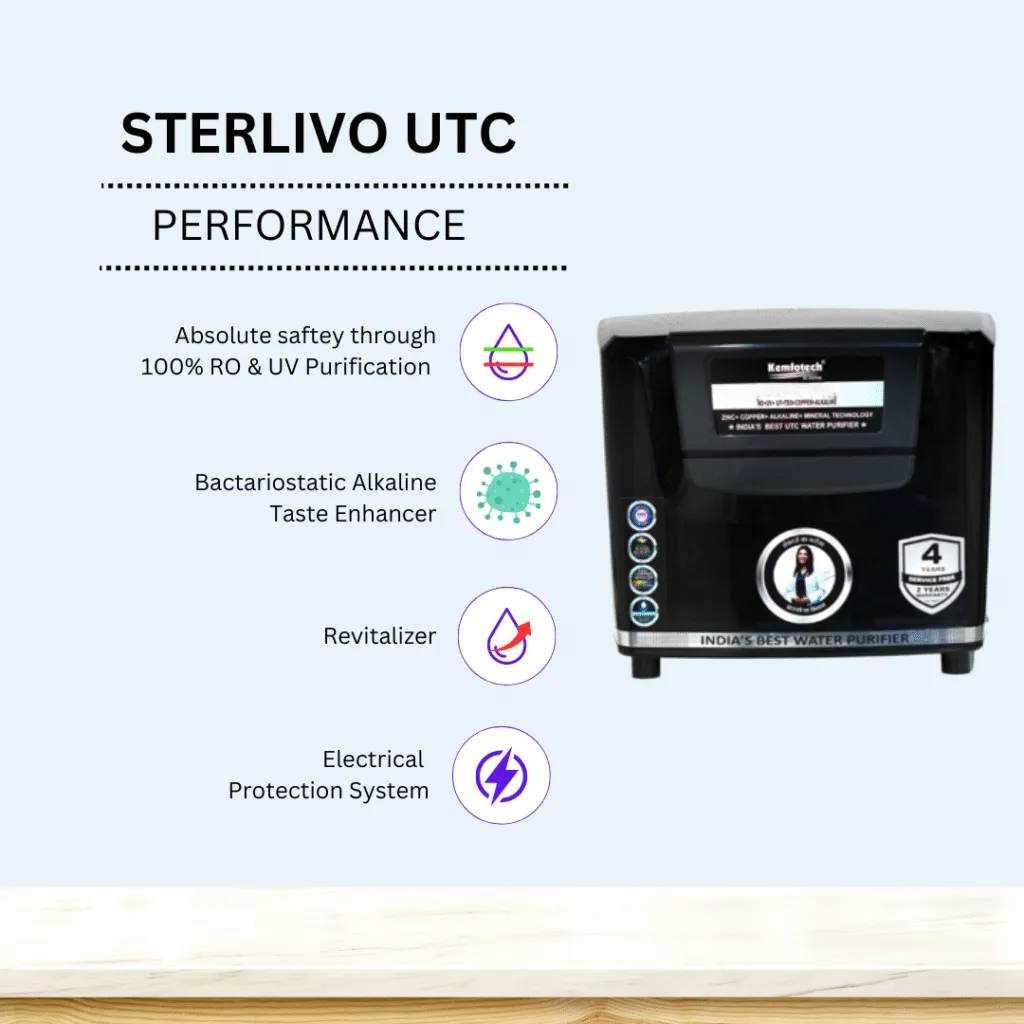 under sink copper alkaline water purifier